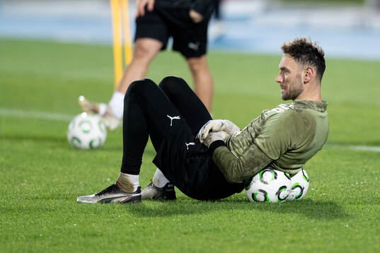 Goalkeeper Etrit Berisha