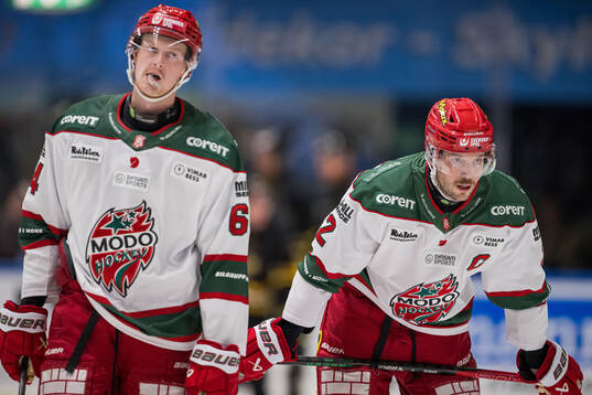 Modos Jacob Bengtsson och David Rundblad deppar