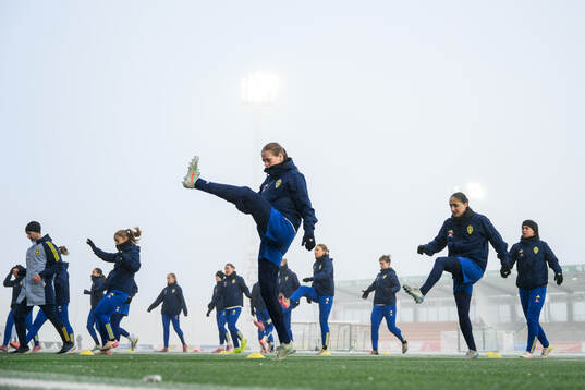Nesrin Akgun of the Swedish women's under-23 national team