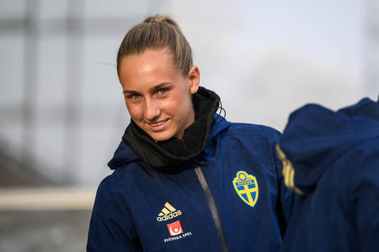 Ellen Wangerheim of the Swedish women's under-23 national