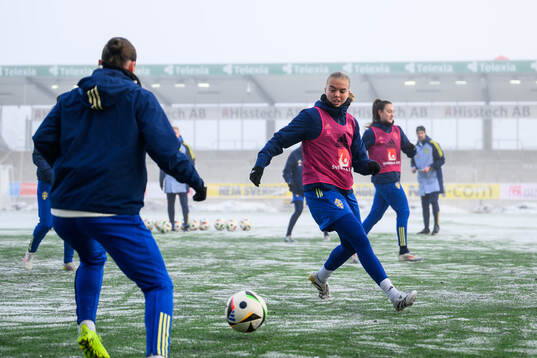 Elin Westlund of the Swedish women's under-23 national team