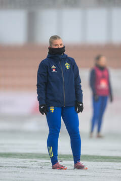 Matilda Nildén of the Swedish women's under-23 national