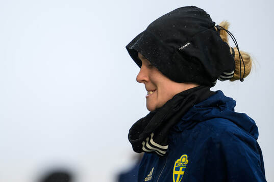 Matilda Vinberg of the Swedish women's under-23 national