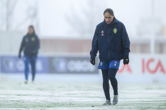 Nesrin Akgun of the Swedish women's under-23 national team