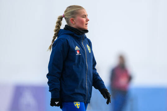 Matilda Nilden of the Swedish women's under-23 national