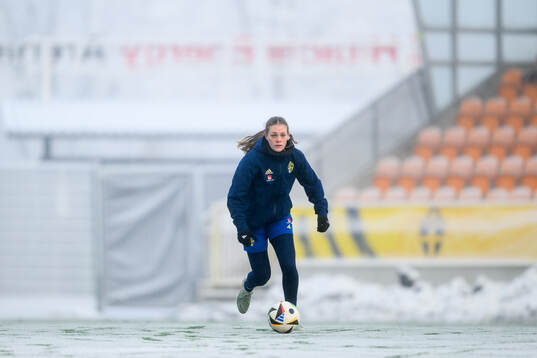 Sofia Reidy of the Swedish women's under-23 national team