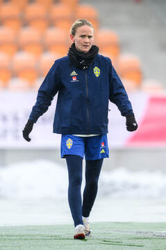 Matilda Vinberg of the Swedish women's under-23 national