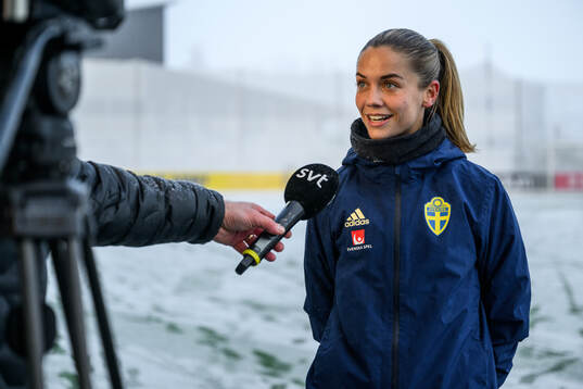 Johanna Renmark of the Swedish women's under-23 national