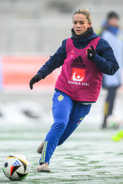 Johanna Renmark of the Swedish women's under-23 national