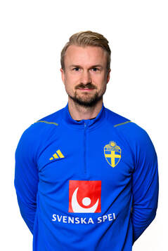 Head coach Pierre Fondin of the Swedish women's under-23