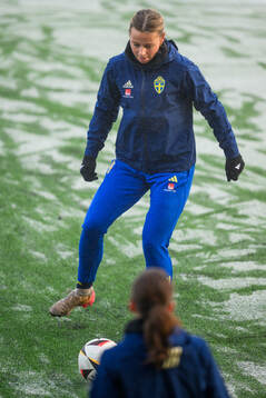 Alice Egner of the Swedish women's under-23 national team