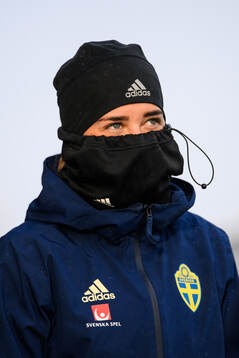 Athinna Persson Lundgren of the Swedish women's under-23