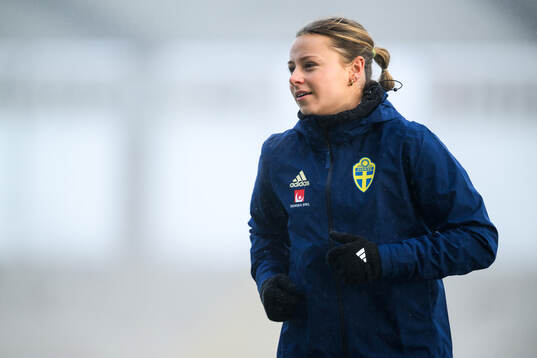 Alice Egner of the Swedish women's under-23 national team