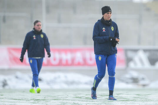 Athinna Persson Lundgren of the Swedish women's under-23