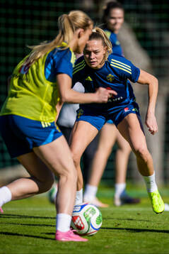 Fridolina Rolfö of the women's national football team of