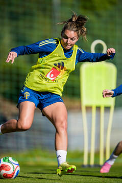 Johanna Rytting Kaneryd of the women's national football