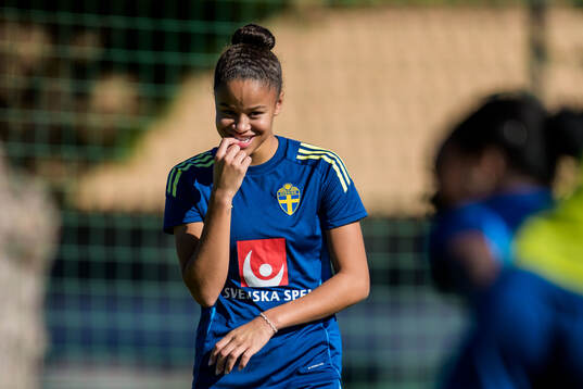 Felicia Schröder of the women's national football team of