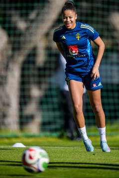 Felicia Schröder of the women's national football team of
