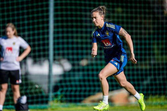 Julia Zigiotti Olme of the women's national football team