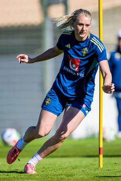 Stina Blackstenius of the women's national football team of