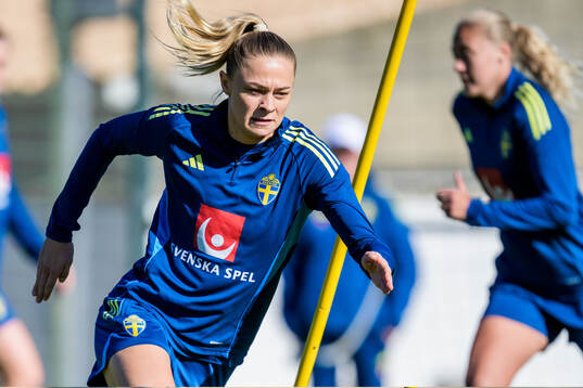 Fridolina Rolfö of the women's national football team of