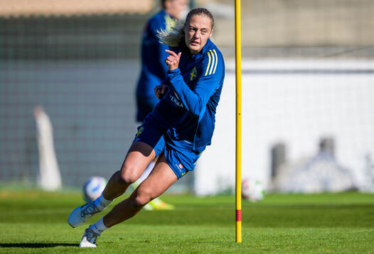 Elma Junttila Nelhage of the women's national football team
