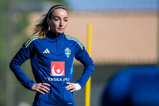 Kosovare Asllani of the women's national football team of