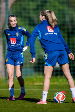 Kosovare Asllani of the women's national football team of