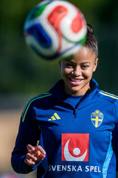 Felicia Schröder of the women's national football team of