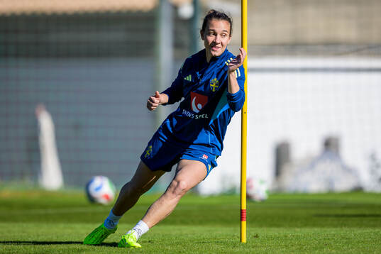 Julia Zigiotti Olme of the women's national football team