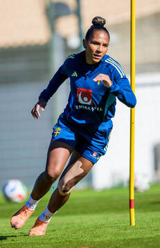 Of the women's national football team of Sweden at a