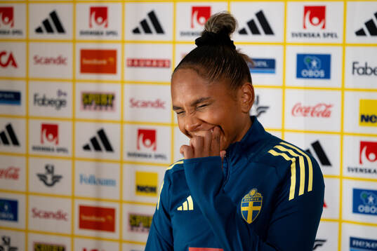 Madelen Janogy of the women's national football team of