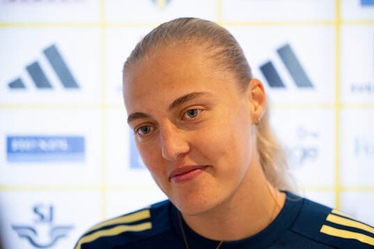 Elma Junttila Nelhage of the women's national football team