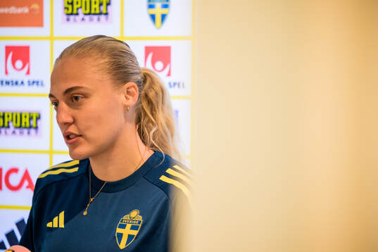 Elma Junttila Nelhage of the women's national football team