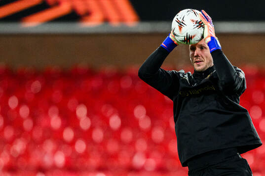 Goalkeeper Robin Olsen