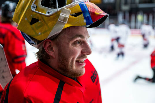 Nybros målvakt Hugo Hävelid