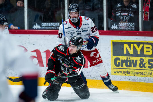 Nybros Isak Norlin och Oskarshamns Victor Johansson