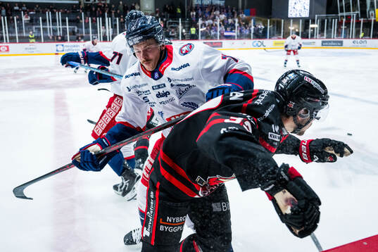 Oskarshamns Sören Dietz Larsen och Nybros Linus Lindgren