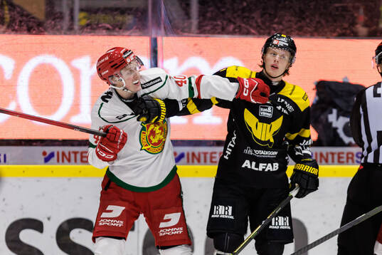 Moras Felix Johansson och Västerås Karl Annborn