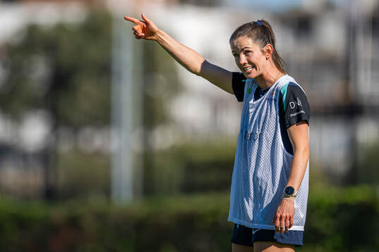 Tuva Hansen of the Norwegian women's national football team
