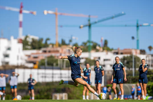 Ada Hegerberg of the Norwegian women's national football