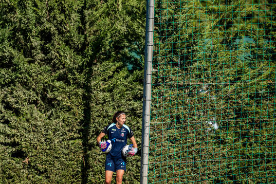 Goalkeeper Cecilie Fiskerstrand of the Norwegian women's