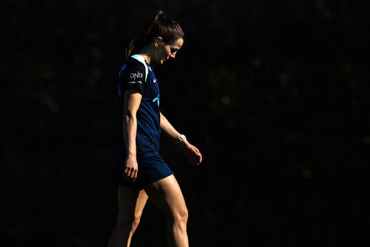 Tuva Hansen of the Norwegian women's national football team