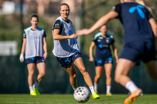 Lisa Naalsund of the Norwegian women's national football