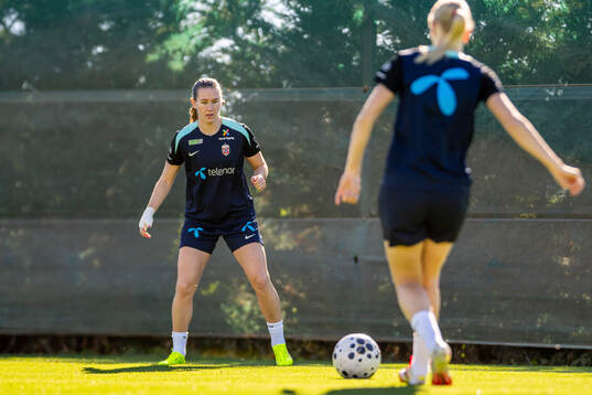 Elisabeth Terland of the Norwegian women's national