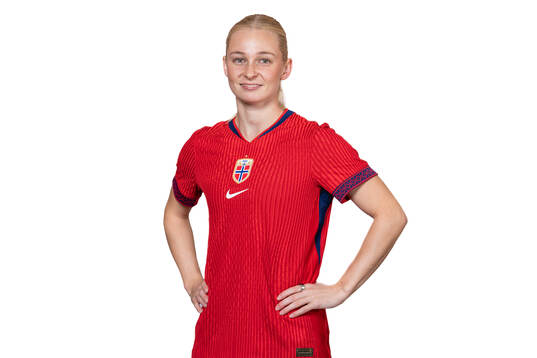 Emilie Joramo of the Norwegian women's national football