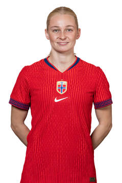 Emilie Joramo of the Norwegian women's national football