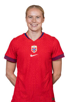 Julie Blakstad of the Norwegian women's national football
