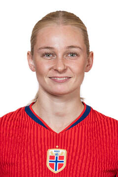 Emilie Joramo of the Norwegian women's national football