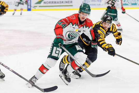 Frölundas Noah Dower Nilsson och Skellefteås Jonathan